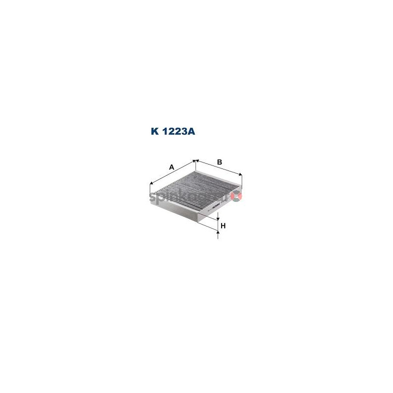 Filtr kabiny FILTRON K 1223A | CADILLAC,CHEVROLET,OPEL,SAAB,VAUXHALL (13271191,13503675,1808246,52420930,J13271191) Filtr kabiny FILTRON K 1223A | CADILLAC,CHEVROLET,OPEL,SAAB,VAUXHALL (13271191,13503675,1808246,52420930,J13271191)