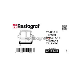 Spinka RESTAGRAF 601014H