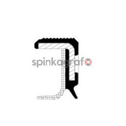Uszczelniacz wału korbowego CORTECO 20026532B | AUDI,BMW,CATERHAM,CITROËN,FERRARI (0189971947,0219971847,0219977647,0239978447)