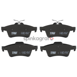 Klocki hamulcowe (przód) TRW GDB1621 | CITROEN C5 III; PEUGEOT 508 I, 508 SW I; RENAULT ESPACE IV 1.5D-3.5 03.01,  MAZDA 5; NISS