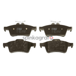 Klocki hamulcowe (przód) TRW GDB1621 | CITROEN C5 III; PEUGEOT 508 I, 508 SW I; RENAULT ESPACE IV 1.5D-3.5 03.01,  MAZDA 5; NISS