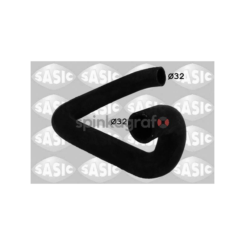 Przewody układu chłodzenia SASIC 3400059 | PEUGEOT (1343CP)