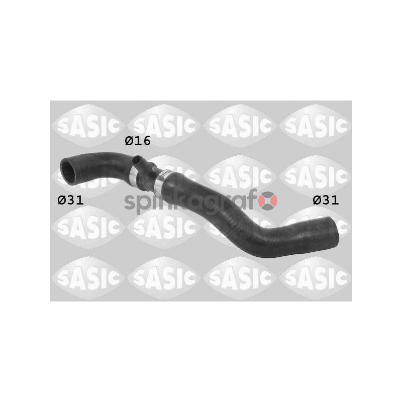 Przewód wody SASIC 3400009 | PEUGEOT (1351EK, 1351PE) Przewód wody SASIC 3400009 | PEUGEOT (1351EK, 1351PE)