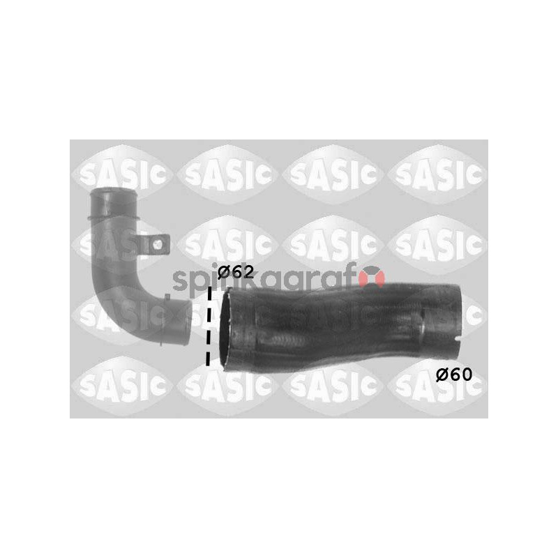 Przewód turbiny SASIC 3330027 | PEUGEOT, FIAT (0382LK, 1344787080) Przewód turbiny SASIC 3330027 | PEUGEOT, FIAT (0382LK, 1344787080)