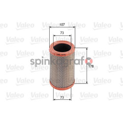 Filtr powietrza VALEO 585613 | RENAULT