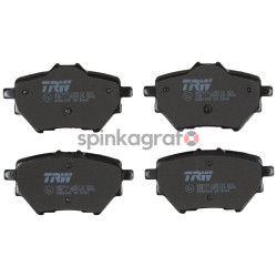 Klocki hamulcowe (przód) TRW GDB2036 | CITROEN C4 GRAND PICASSO II, C4 PICASSO II; PEUGEOT 3008 SUV, 308 II, 308 SW II 1.2-2.0D 