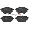 Klocki hamulcowe (przód) TRW GDB2036 | CITROEN C4 GRAND PICASSO II, C4 PICASSO II; PEUGEOT 3008 SUV, 308 II, 308 SW II 1.2-2.0D 