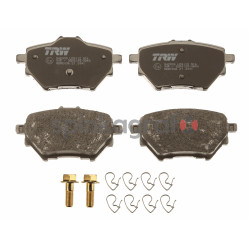 Klocki hamulcowe (przód) TRW GDB2036 | CITROEN C4 GRAND PICASSO II, C4 PICASSO II; PEUGEOT 3008 SUV, 308 II, 308 SW II 1.2-2.0D 