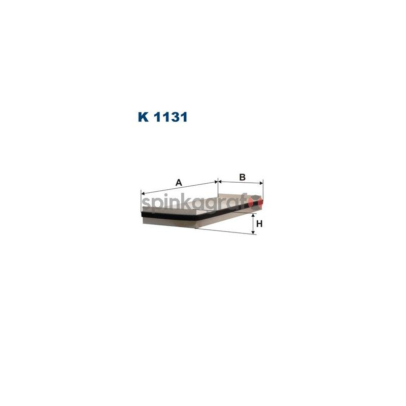 Filtr kabiny FILTRON K 1131 | RENAULT (7701056389,8200037998) Filtr kabiny FILTRON K 1131 | RENAULT (7701056389,8200037998)