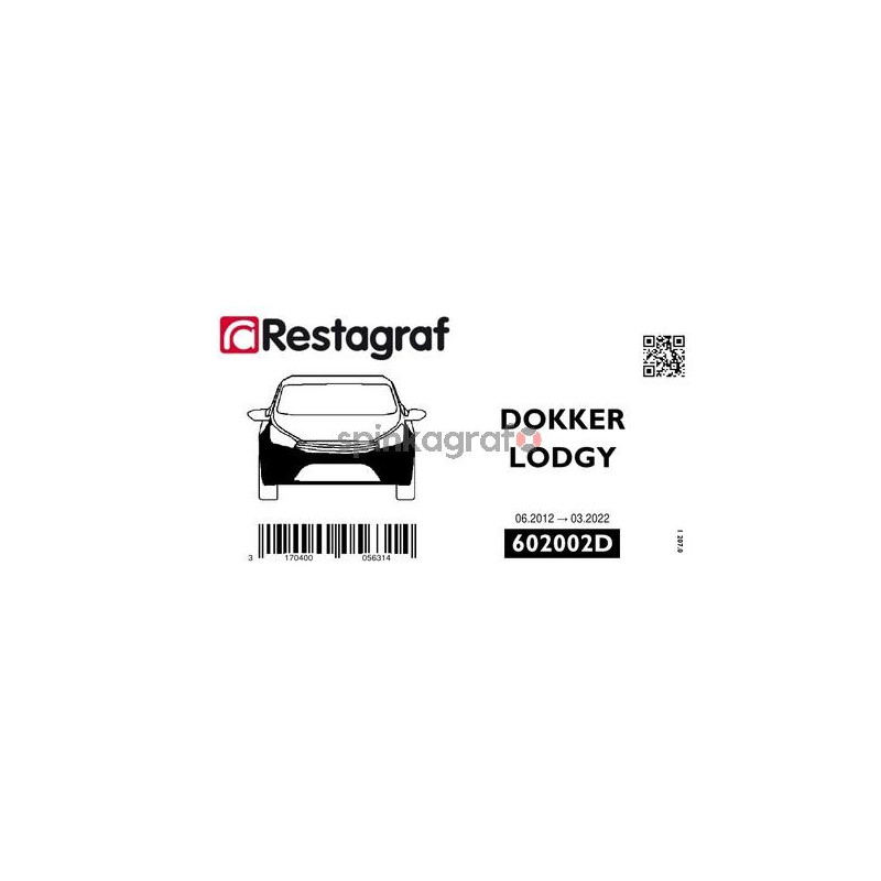 Zestaw spinek osłony silnika RESTAGRAF 602002D | DACIA,RENAULT Zestaw spinek osłony silnika RESTAGRAF 602002D | DACIA,RENAULT