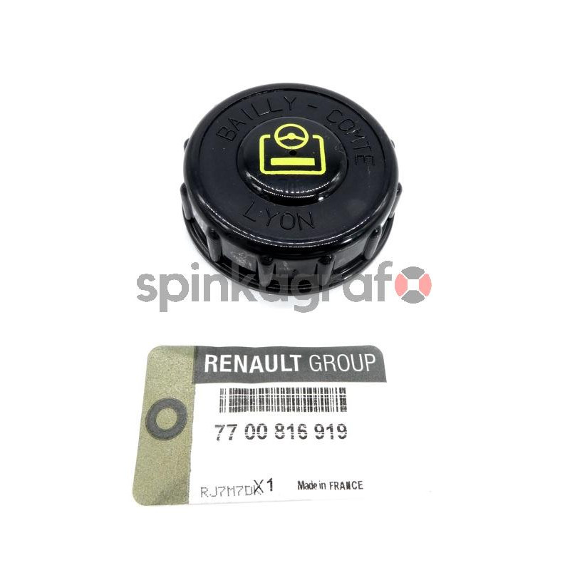 Korek zbiorniczka płynu hydraulicznego RENAULT 7700816919 | RENAULT LAGUNA