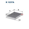 Filtr kabiny FILTRON K 1237A | JAGUAR,LAND ROVER,VOLVO (30733893,30767024,31366123,31390880,6G9N19N619BA)