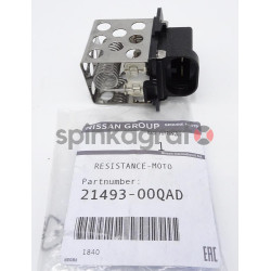 Rezystor wentylatora chłodnicy RENAULT 2149300QAD | RENAULT CLIO III/MODUS, Trafic II 06-
