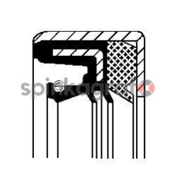 Uszczelniacz półosi CORTECO 01035434B | LAND ROVER,VOLVO (30713263,LR023442)