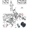Tuleja wahacza SASIC 8003202 | CITROEN JUMPER/PEUGEOT BOXER (352393)