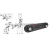 Poduszka silnika METALCAUCHO MC-4632 | RENAULT MEGANE 2 mot.1.4 16V/1.6 16V (8200014933)