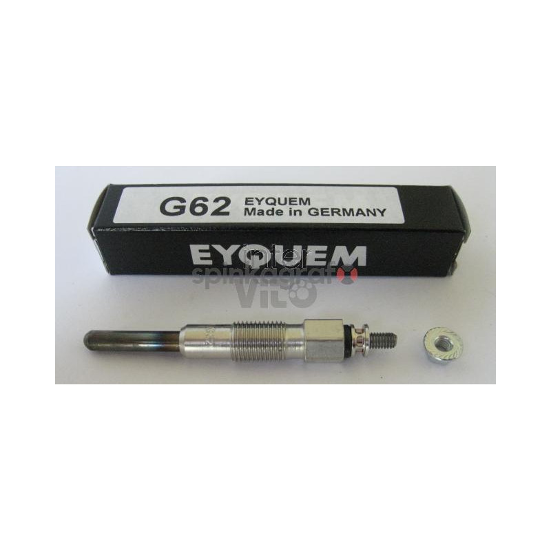 Świeca żarowa EYQUEM G62 | Peugeot Boxer,Citroen Jumper 2.8HDi 2004/02-&gt;(596071)