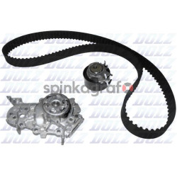 Zestaw paska rozrządu z pompą DOLZ KD039 | RENAULT KANGOO 1.2 16V 06.01-