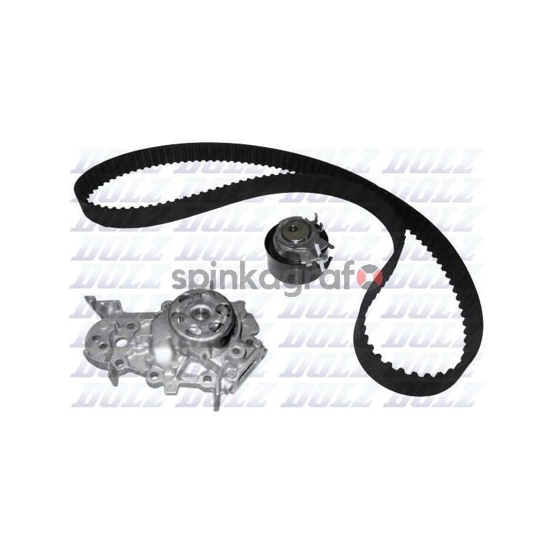 Zestaw paska rozrządu z pompą DOLZ KD039 | RENAULT KANGOO 1.2 16V 06.01- Zestaw paska rozrządu z pompą DOLZ KD039 | RENAULT KANGOO 1.2 16V 06.01-