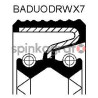 Uszczelniacz wału korbowego CORTECO 49358040 | AUDI,SEAT,VW 0A6409189C,0A6409189F