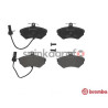 Klocki hamulcowe (przód) BREMBO P 85 044 | AUDI,SEAT,VW (573006S,8E0615115B,8E0698151B,8E0698151M,JZW698151G)