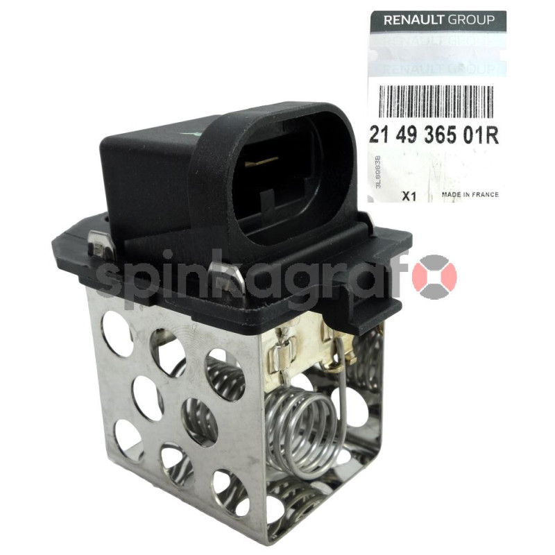 Rezystor dmuchawy RENAULT 214936501R Rezystor dmuchawy RENAULT 214936501R
