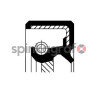 Uszczelniacz skrzyni biegów CORTECO 19027875B | MITSUBISHI (MD742053)