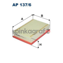 Filtr powietrza FILTRON AP 137/6 | NISSAN,OPEL,RENAULT (1654600Q1L,1654600Q2G,165465171R,4420258,4423824)