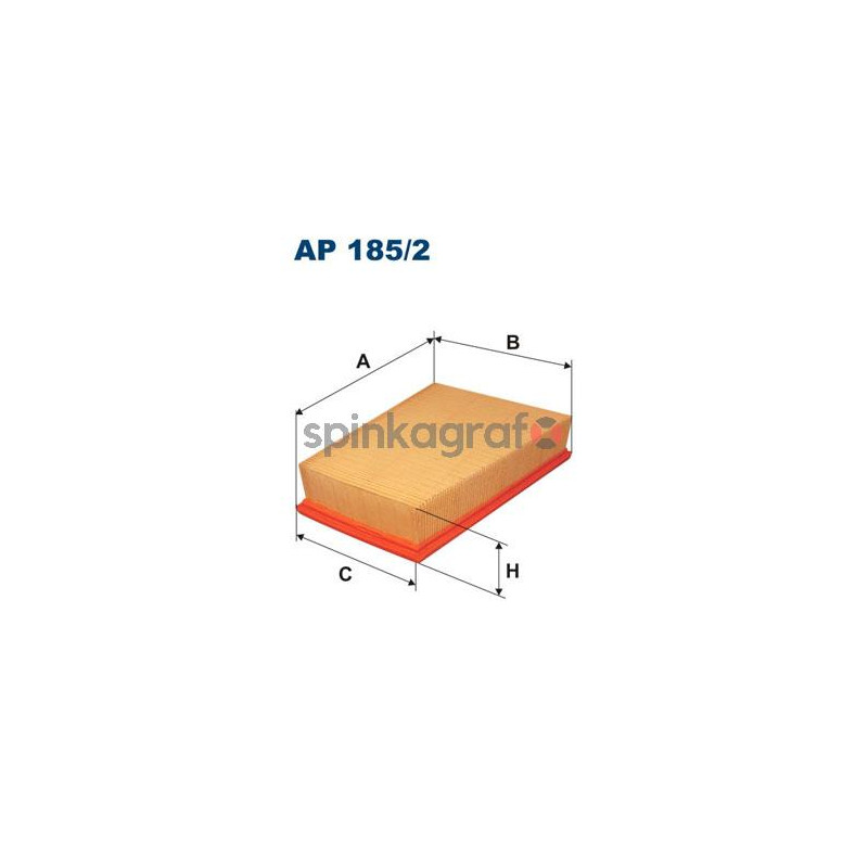 Filtr powietrza FILTRON AP 185/2 | RENAULT (8200166615,8200371661,8200378889) Filtr powietrza FILTRON AP 185/2 | RENAULT (8200166615,8200371661,8200378889)