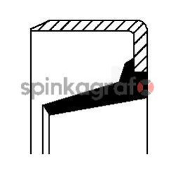 Uszczelniacz skrzyni biegów CORTECO 01020437B | AUDI,RENAULT,SEAT,SKODA,VW (020311108,020311108A,020311108G,020311109G)