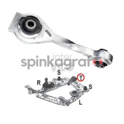 Poduszka silnika SASIC 4001792 | RENAULT MEGANE,KANGOO 1,9 DTi/DCi (8200148388)