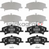 Klocki hamulcowe (przód) TRW GDB3562 | MAZDA (K0Y13323Z,K0Y13328Z,K0Y13328ZA,KDY93328Z)