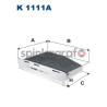 Filtr kabiny FILTRON K 1111A | AUDI,MERCEDES-BENZ,SEAT,SKODA,VW (1K1819653,1K1819653A,1K1819653B,1K1819669,JZW819653B)
