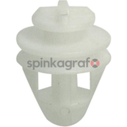 Spinka listwy bocznej RESTAGRAF 11435 | mocowanie /spinki/do aut Renault nadwozie  CLIO III - wycieraczka  II Ø 8-8,2 mm torebka