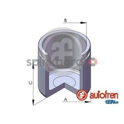 Zacisk hamulcowy AUTOFREN SEINSA D02535 | ABARTH,ALFA ROMEO,AUDI,CITROËN,DACIA LR091302,LR091303,STC1918