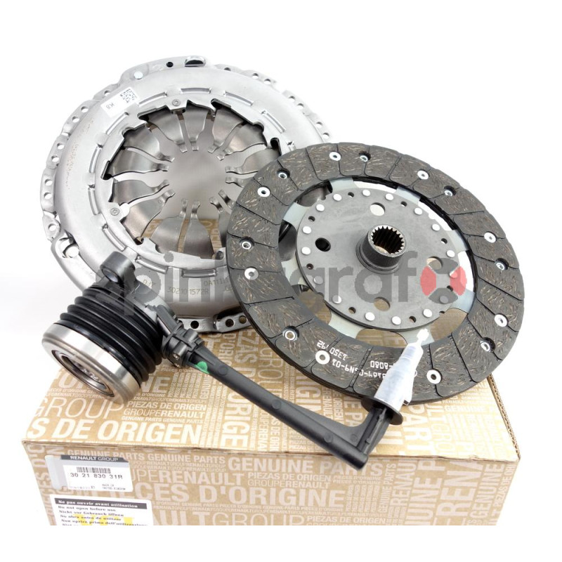 Zestaw sprzęgła RENAULT 302183031R |  Renault 1,5 Dci  Captur, Kangoo II, Modus, Daster, Laguna III  ( 302057505R + 306205974R )