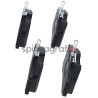 Klocki hamulcowe (przód) TRW GDB1330 | RENAULT MEGANE II, CLIO III,ESPACE III,CITROEN C3 II, C4, PEUGEOT  307, 308 (440661332R) 