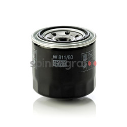 Filtr oleju MANN-FILTER W 811/80 | ASIA MOTORS,BEDFORD,FORD,HYUNDAI,ISUZU (0RF0323802,0RF0323802A,119530030,1220649,1220833)