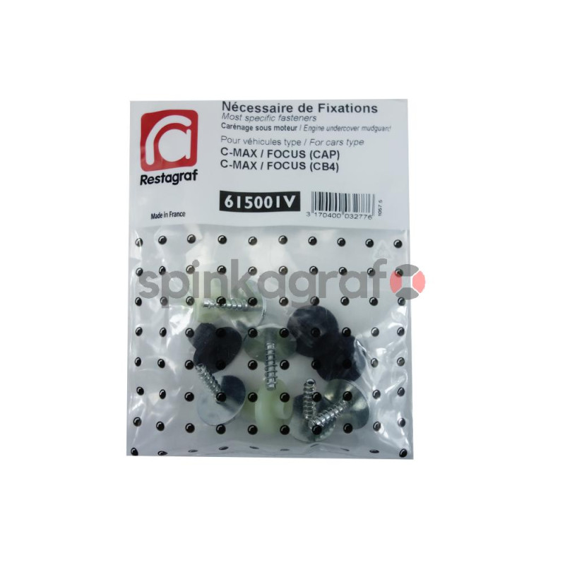 Zestaw spinek osłony silnika RESTAGRAF 615001V