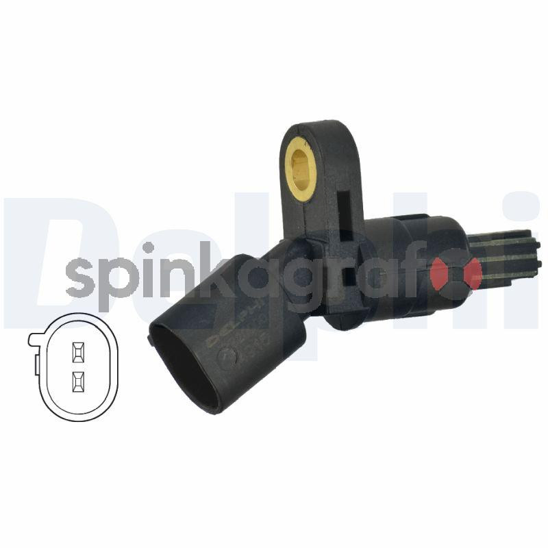 Czujnik ABS DELPHI SS20000 | AUDI,SEAT,SKODA,VW (1J0927807B) Czujnik ABS DELPHI SS20000 | AUDI,SEAT,SKODA,VW (1J0927807B)