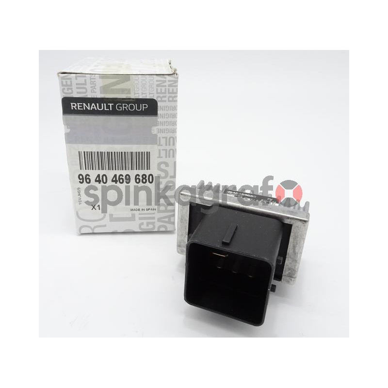 Przekaźnik świec żarowych RENAULT 9640469680 | CITROEN BERLINGO 1.6 HDI 07.05-;RENAULT 2.0 DCi ;OPEL VIVARO 2.0 CDTI 08.06- 