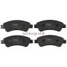 Klocki hamulcowe (przód) TRW GDB1463 | Peugeot 1007, 2008, 206, 207, 208, 301, Partner