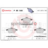 Klocki hamulcowe (przód) BREMBO P 85 045 | AUDI,SEAT,SKODA,VW (1J0698151K,1J0698151L,1J0698151M,3A0615116A,3A0615116B)