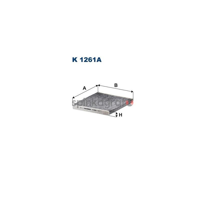 Filtr kabiny węglowy FILTRON K 1261A | CITROËN,FIAT,OPEL,PEUGEOT 1613733080,1615646880,6000633318,71776016,77368846 Filtr kabiny węglowy FILTRON K 1261A | CITROËN,FIAT,OPEL,PEUGEOT 1613733080,1615646880,6000633318,71776016,77368846