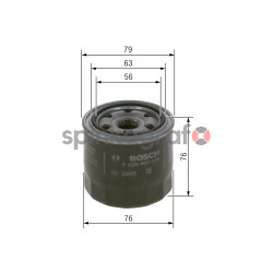 Filtr oleju BOSCH F026407124