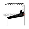 Uszczelniacz skrzyni biegów CORTECO 01020437B | AUDI,RENAULT,SEAT,SKODA,VW (020311108,020311108A,020311108G,020311109G)