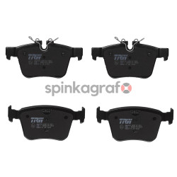 Klocki hamulcowe (przód) TRW GDB2110 | JAGUAR,LAND ROVER,VOLVO (31445621,31445622,31471265,31471266,LR061385)