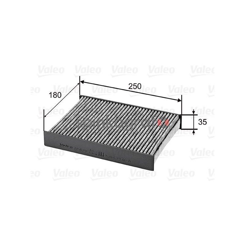 Filtr kabiny VALEO 715820 | NISSAN,RENAULT (272774812R,272774BU0A) Filtr kabiny VALEO 715820 | NISSAN,RENAULT (272774812R,272774BU0A)