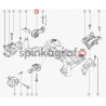 Poduszka silnika HUTCHINSON 532D05 | Renault MEGANE III,2.0 TCE, 2008-&gt;, Fluence (113560012R)