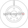 Tarcza hamulcowa ( przód ) TRW DF8052 | MAZDA GHP933251A,GHR133251,GHR133251A,K01133251A,K01133251B